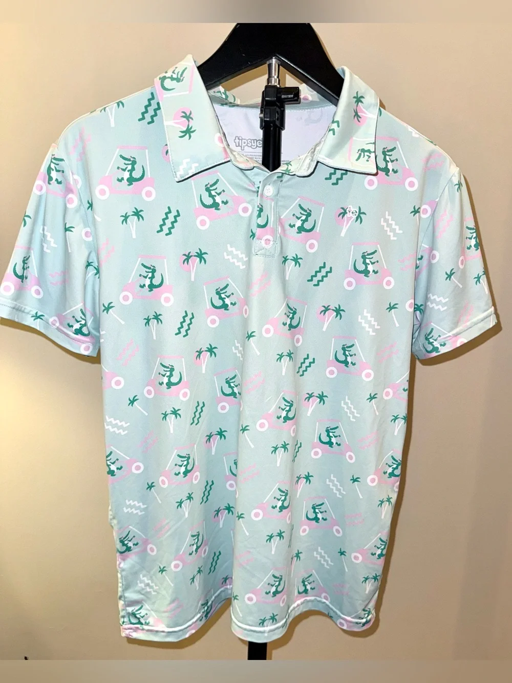 Tipsy Elves golf shirt in a 